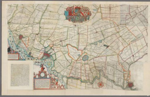 Map of the Hoogheemraadschap of Schieland