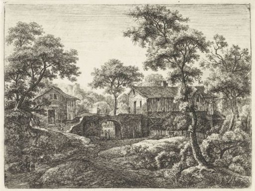 Entrance Gate of a Village