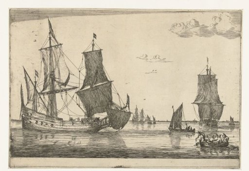 Inland water with a fluyt