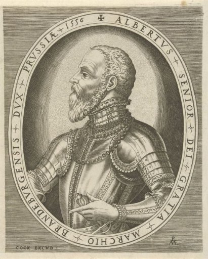 Portrait of Albrecht Friedrich, Margrave of Brandenburg