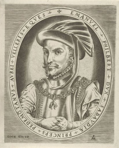 Portrait of Emanuel Philibert, Duke of Savoy