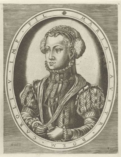 Portrait of Queen Mary of Bohemia