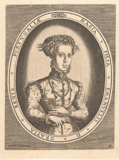 Portrait of Princess Maria of Portugal