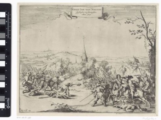 Capture of John VIII, Count of Nassau-Siegen during fighting at Wesel, 1630