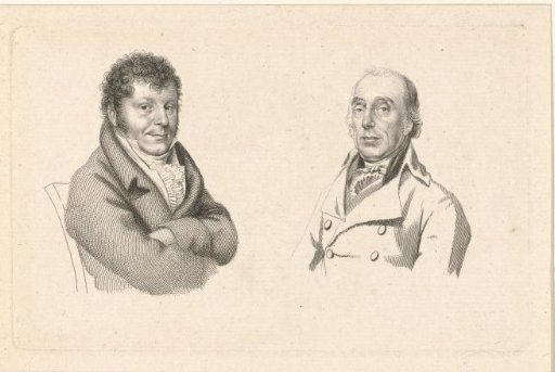 Portraits of Adriaan van der Willigen and Roeland van Eynden