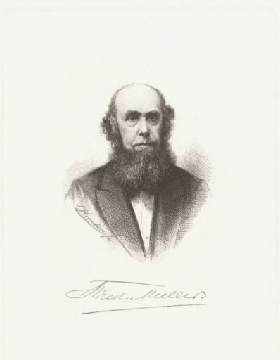 Portrait of Frederik Muller