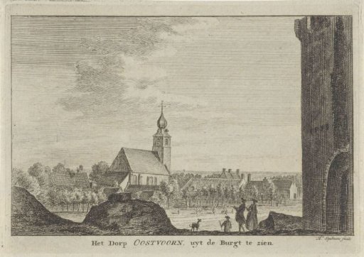 View of Oostvoorne