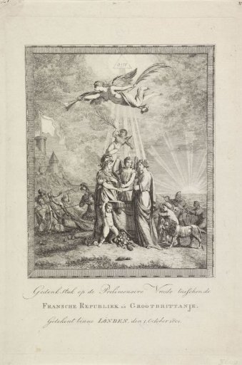Allegory on the Peace of London, 1801