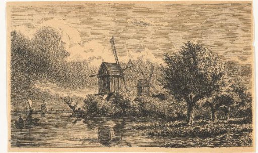 Two mills on the water