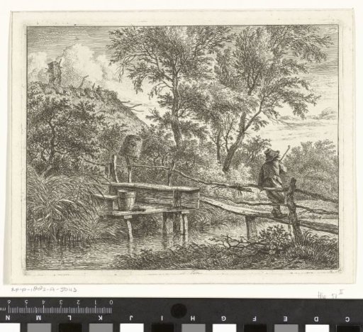 Man on a bridge