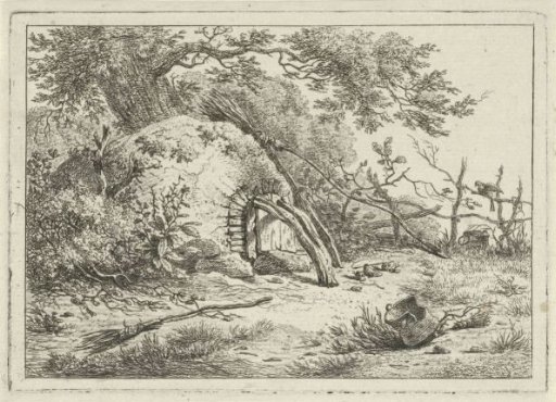 Stove with brooms