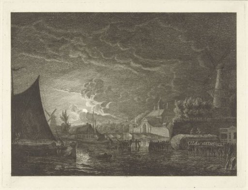 View of the Marepoort in Leiden