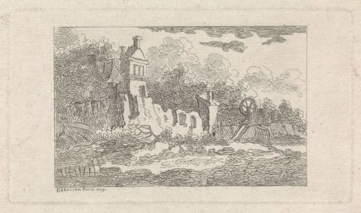 Building with a Ruined Wall