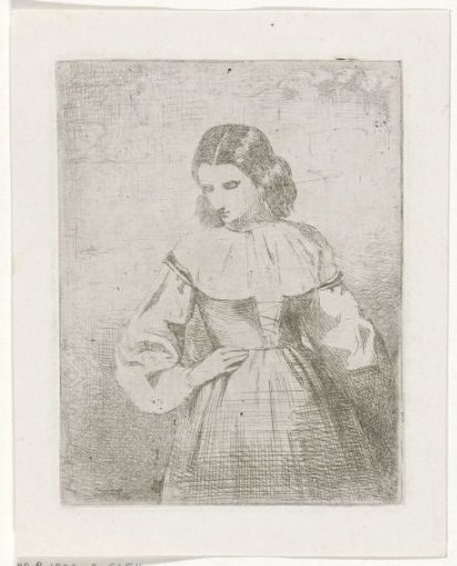Portrait of a young woman