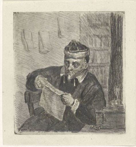 Man reading