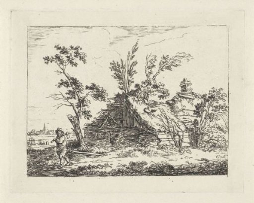 Landscape with a Sod Hut