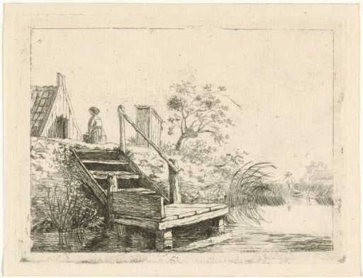 Staircase by the water
