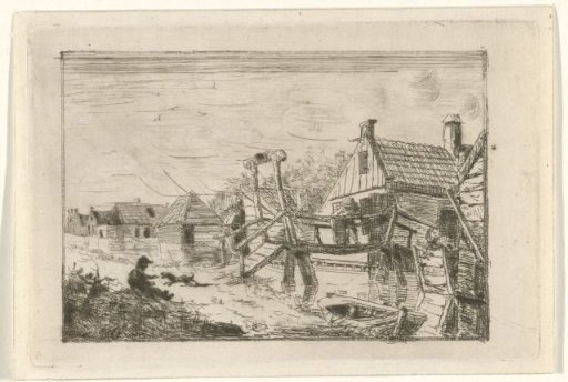 Wooden bridge