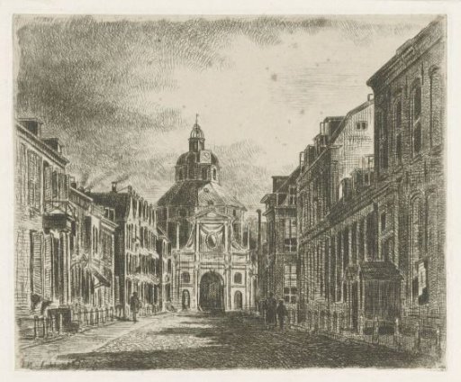 View of the Wittevrouwenpoort in Utrecht