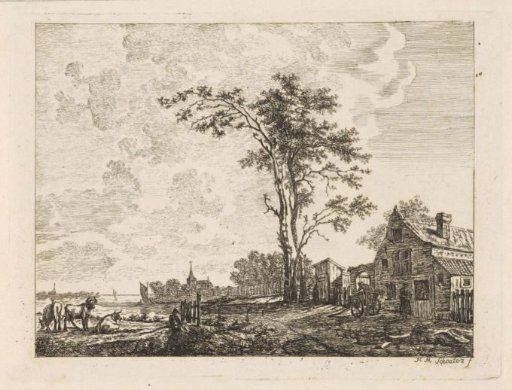 Landscape with a House by a River