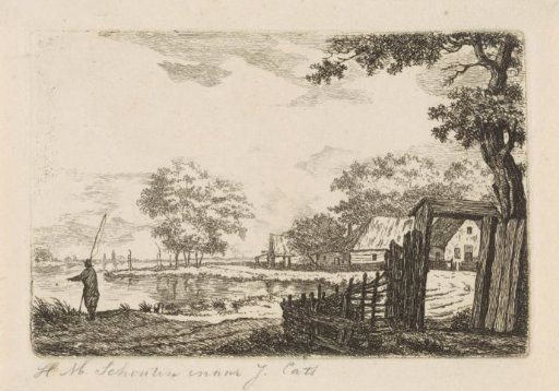 Landscape with a Fisherman