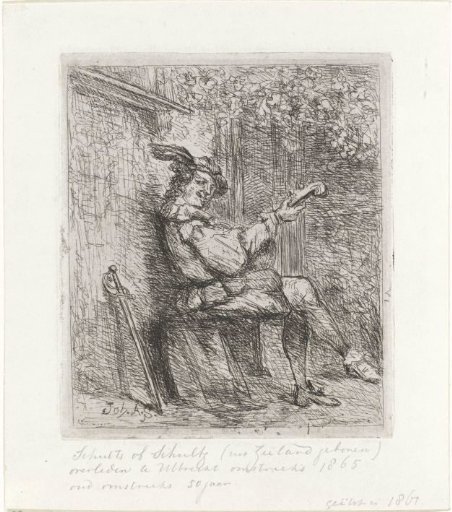Man with a Lute
