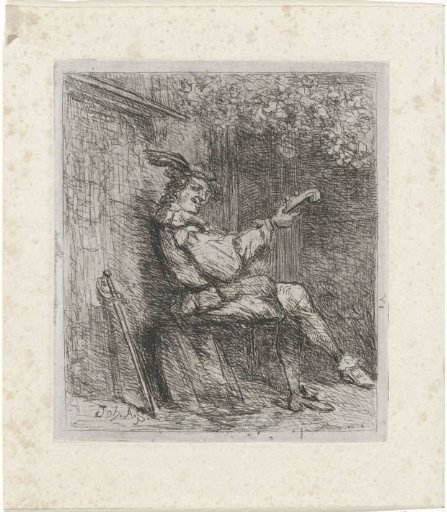 Man with a Lute
