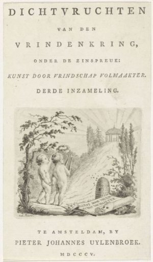Putti with the Attributes of Apollo at the Foot of Parnassus
