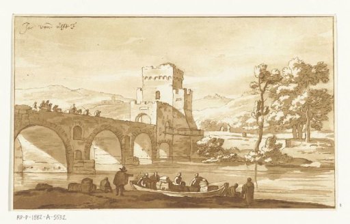 Ponte Molle near Rome