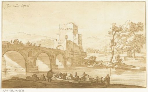 Ponte Molle near Rome