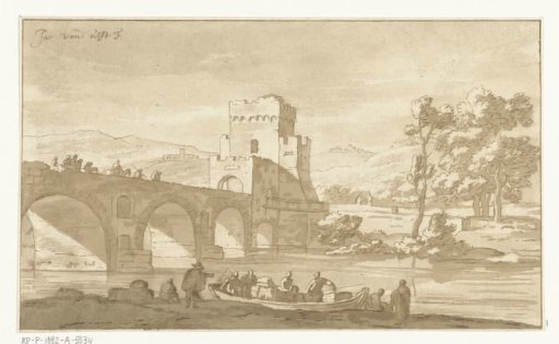 Ponte Molle near Rome