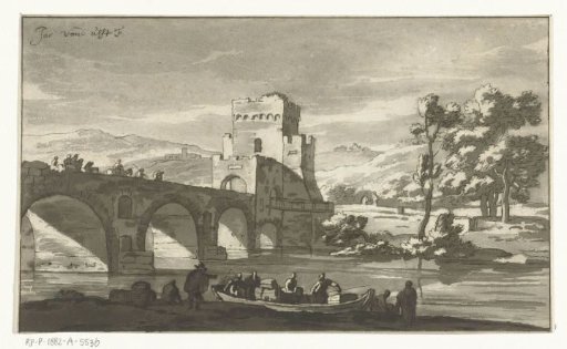 Ponte Molle near Rome