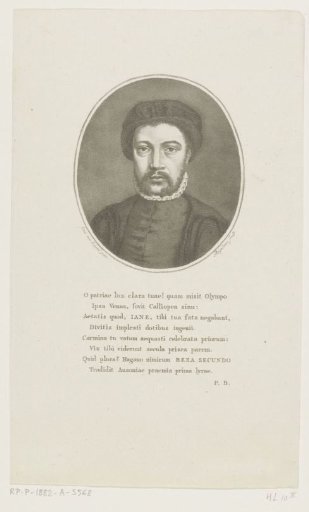 Portrait of Janus Secundus