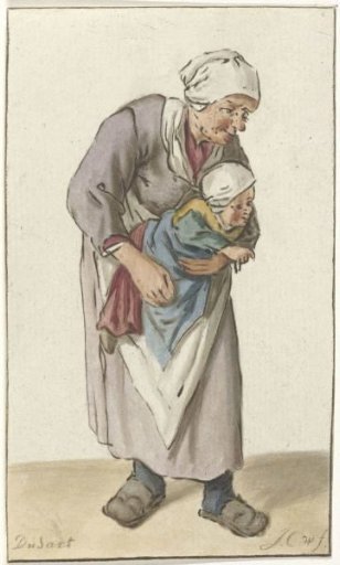 Woman with child
