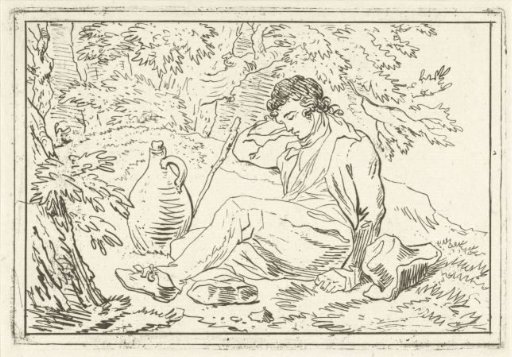 Sleeping man