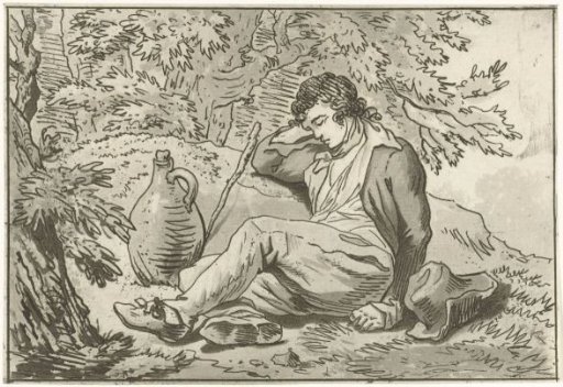 Sleeping man