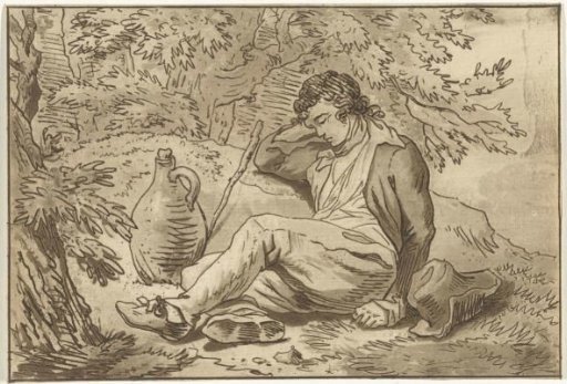 Sleeping man