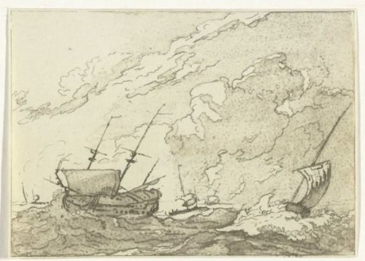 Ships in a storm