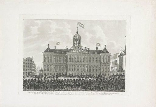 Arrival of Louis Napoleon in Amsterdam, 1808