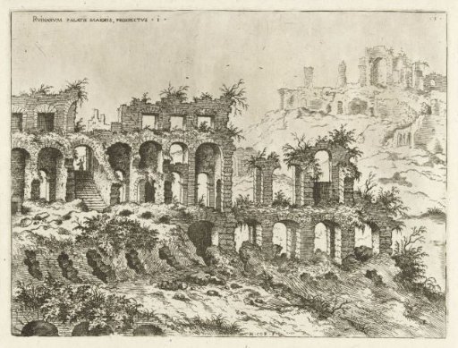 View of the Colosseum and the Palatine
