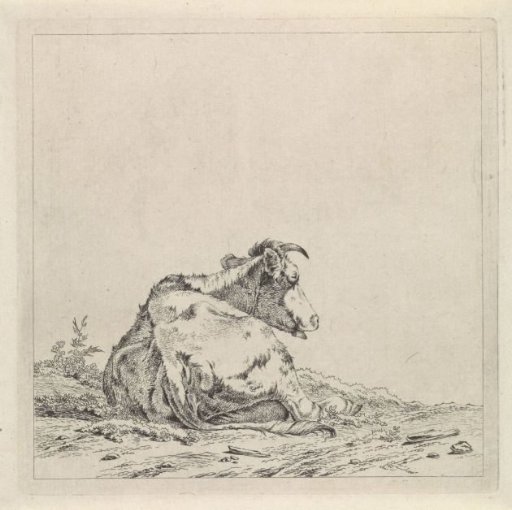 Landscape with a Lying Cow