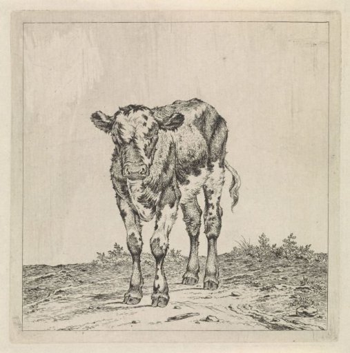 Landscape with a Calf