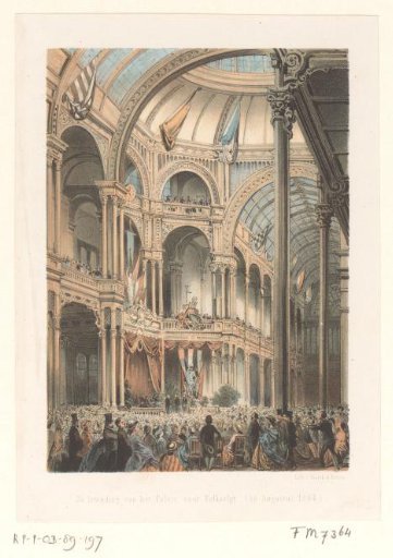 Funeral of the Delft Academy, 30 June 1864
