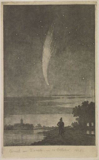 Comet of Donati, in October 1858