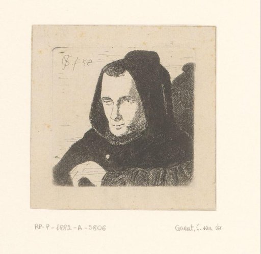 Bust of a monk