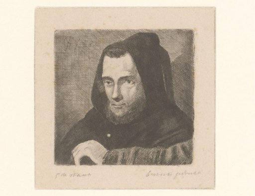 Bust of a monk