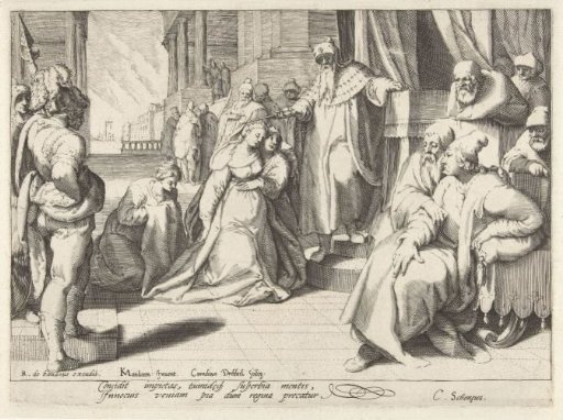 Esther before Ahasuerus