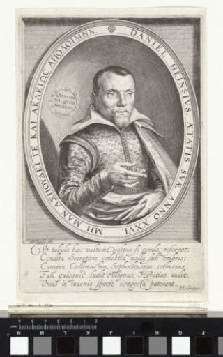 Portrait of Daniël Heinsius