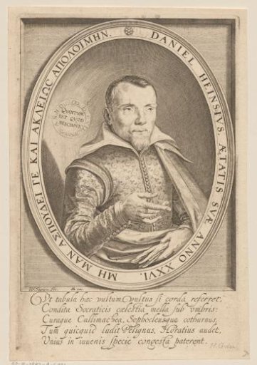 Portrait of Daniel Heinsius