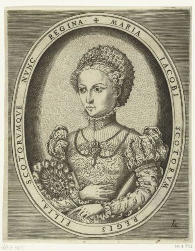 Portrait of Mary I Stuart, Queen of Scotland